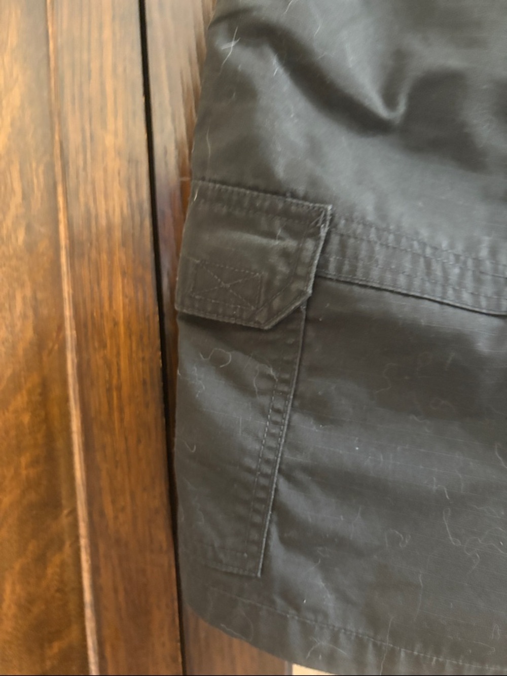 Womens Black Cargo Shorts - Classic Utility Style - Picture 8 of 11